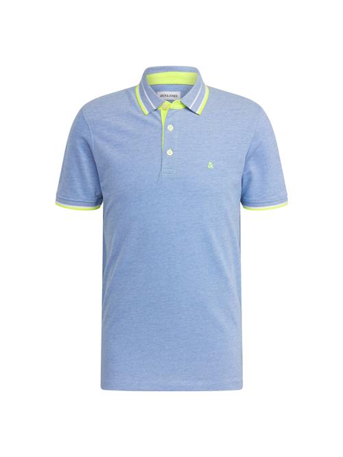 JACK & JONES Bluser & t-shirts 'JJEPaulos'  lyseblå / citron / hvid