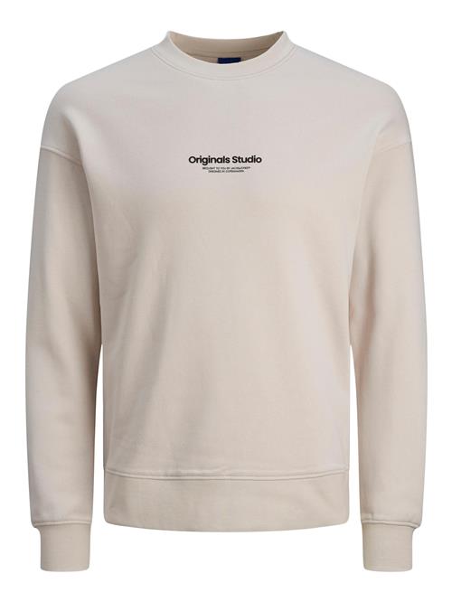 Se JACK & JONES Sweatshirt 'JORVesterbro'  beige / sort ved About You