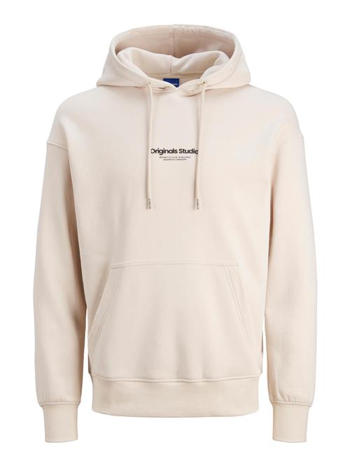 Se JACK & JONES Sweatshirt 'JORVesterbro'  beige / sort ved About You