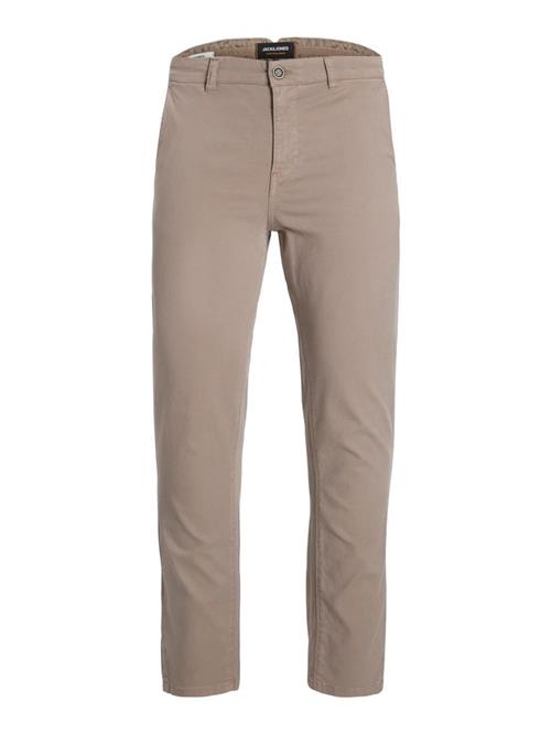 JACK & JONES Lærredsbukser 'Marco Fred'  taupe