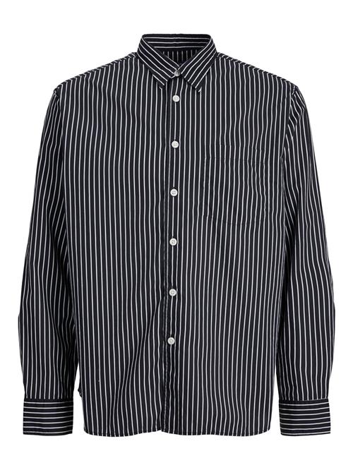 JACK & JONES Skjorte  sort / hvid