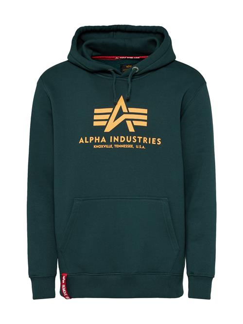 ALPHA INDUSTRIES Sweatshirt  gran / lyseorange / rød / hvid