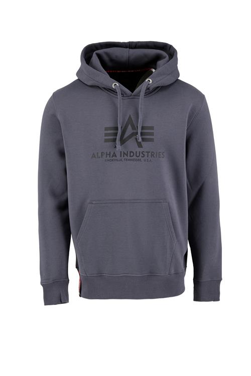 ALPHA INDUSTRIES Sweatshirt  mørkegrå / sort