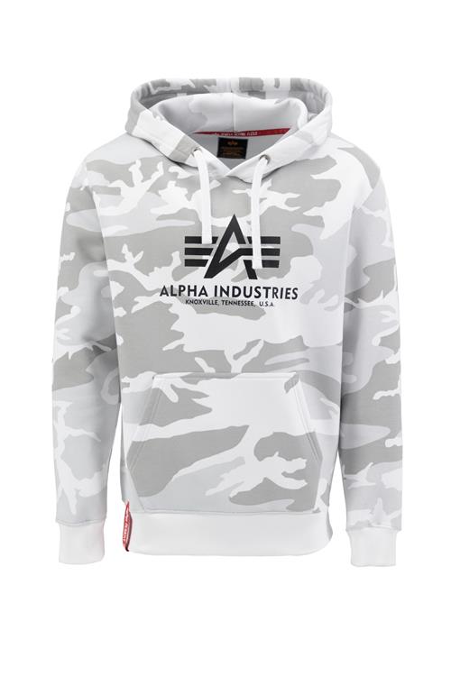 ALPHA INDUSTRIES Sweatshirt  grå / lysegrå / sort / hvid