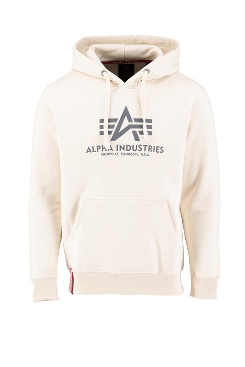 ALPHA INDUSTRIES Sweatshirt  creme / mørkegrå