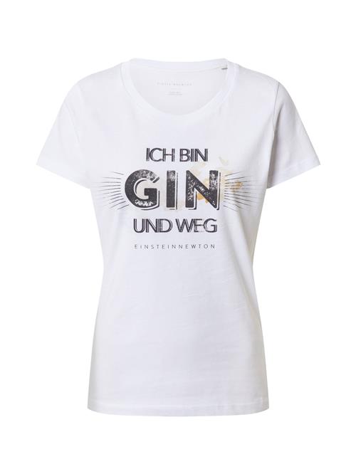 Se EINSTEIN & NEWTON Shirts 'Gin Weg'  guld / sort / offwhite ved About You