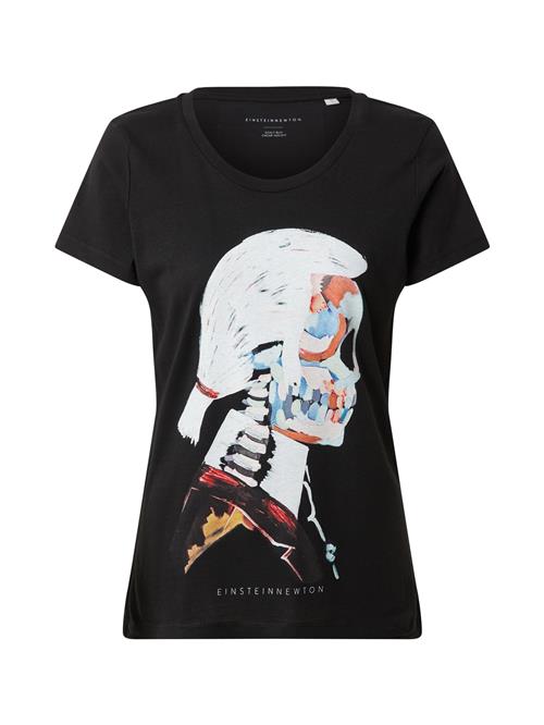 EINSTEIN & NEWTON Shirts 'Fashion Art'  blandingsfarvet / sort / hvid