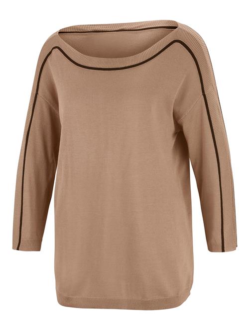 Se heine Pullover  camel / sort ved About You