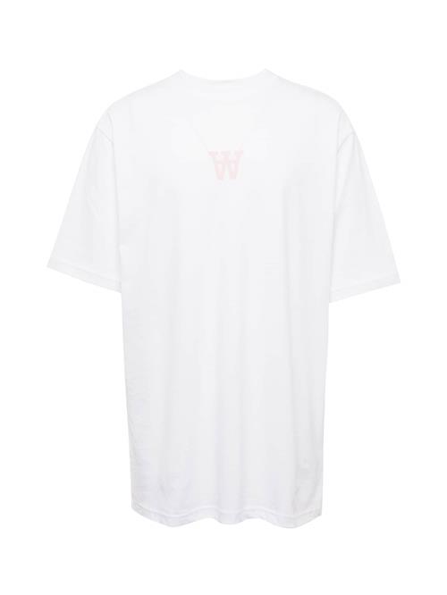 WOOD WOOD Bluser & t-shirts 'Asa'  pastelpink / hvid