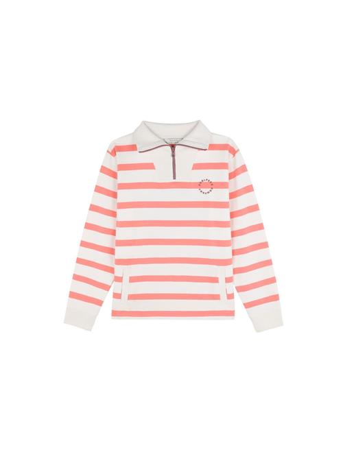 Scalpers Sweatshirt 'Summer Tassel'  lilla / koral / hvid