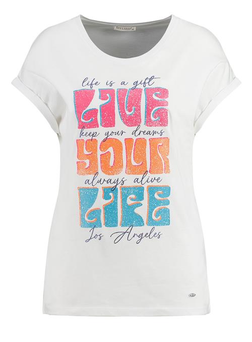 Se Key Largo Shirts 'WT BOUNTY'  blå / navy / orange / pink / hvid ved About You