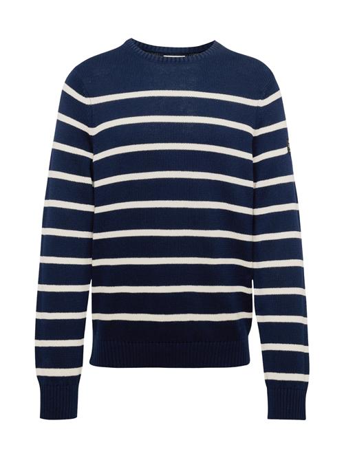 ECOALF Pullover 'LIMO'  navy / hvid