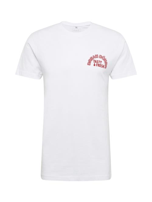 Mister Tee Bluser & t-shirts 'Dream Kebab'  rubinrød / hvid