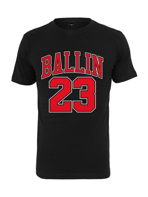 Mister Tee Bluser & t-shirts 'Ballin 33'  lys rød / sort / hvid