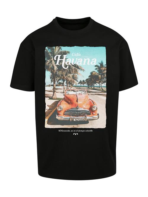 Mister Tee Bluser & t-shirts 'Havana Vibe'  sand / lyseblå / khaki / rustrød