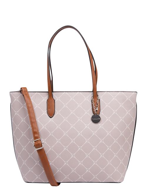 Se Tamaris Shopper 'Anastasia'  brun / taupe / hvid ved About You