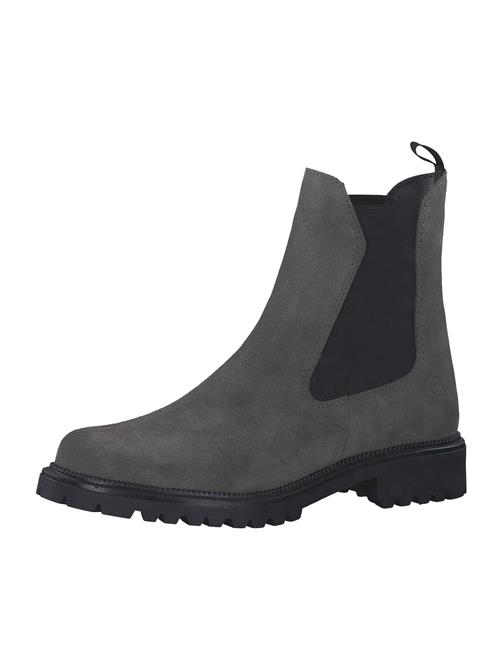 Se Tamaris Chelsea Boots  grå / sort ved About You