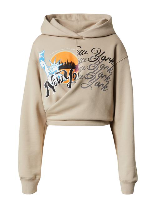 3.1 Phillip Lim Sweatshirt 'WE ARE NY'  sand / blandingsfarvet