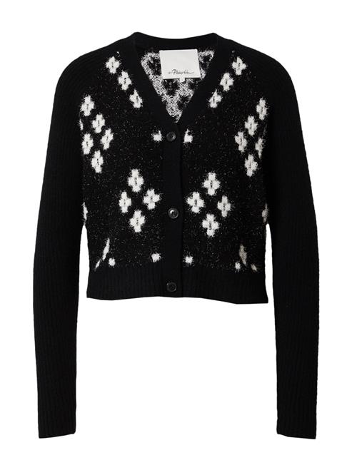 Se 3.1 Phillip Lim Cardigan 'ARGYLE'  sort / hvid ved About You