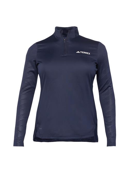 ADIDAS TERREX Funktionsbluse  marin / hvid