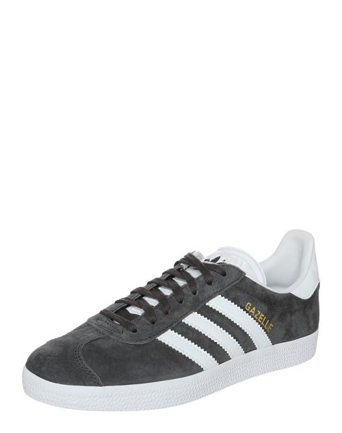 ADIDAS ORIGINALS Sneaker low 'Gazelle'  mørkegrå / hvid