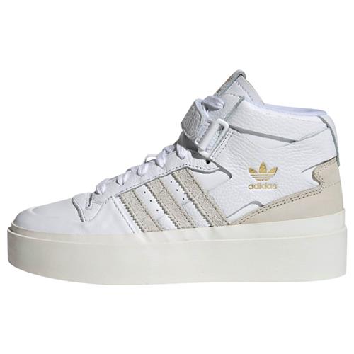 Se ADIDAS ORIGINALS Sneaker high 'Forum Bonega Mid'  creme / hvid ved About You