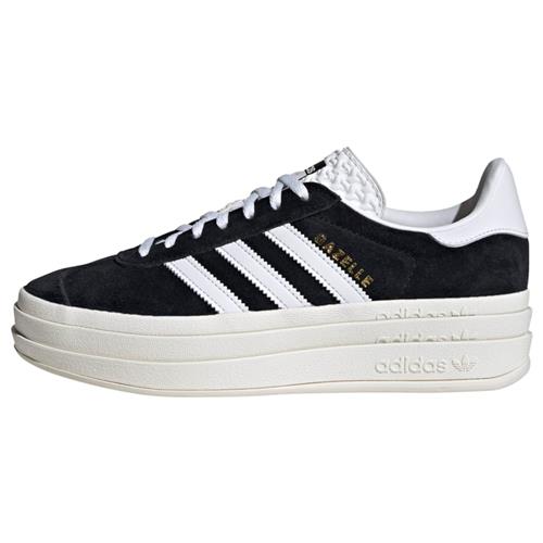 Se ADIDAS ORIGINALS Sneaker low 'Gazelle Bold'  guld / sort / hvid ved About You