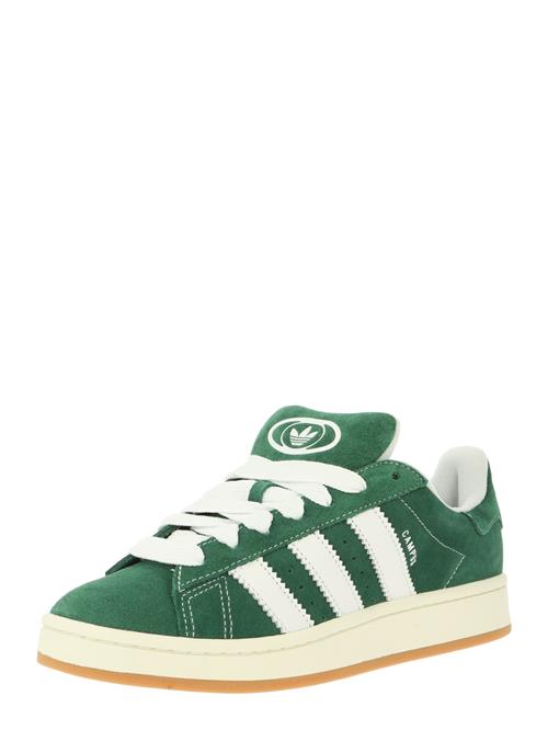 Se ADIDAS ORIGINALS Sneaker low 'Campus 00S'  mørkegrøn / hvid ved About You