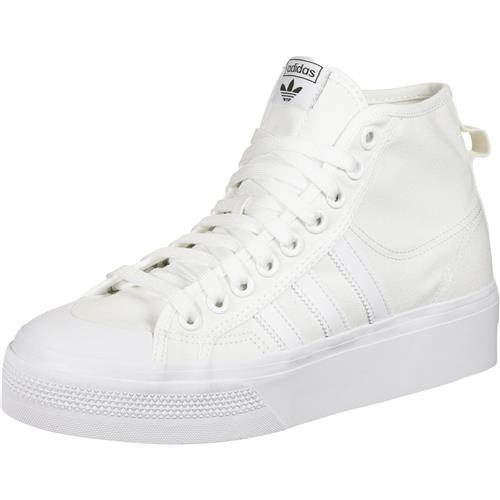 Se ADIDAS ORIGINALS Sneaker high 'Nizza'  hvid ved About You