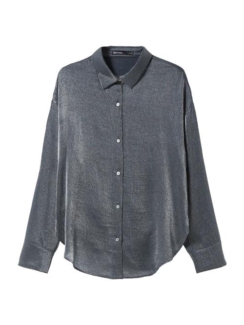 Se Bershka Bluse  sølvgrå ved About You