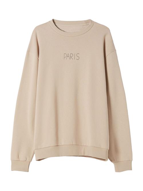 Se Bershka Sweatshirt  mørkebeige ved About You