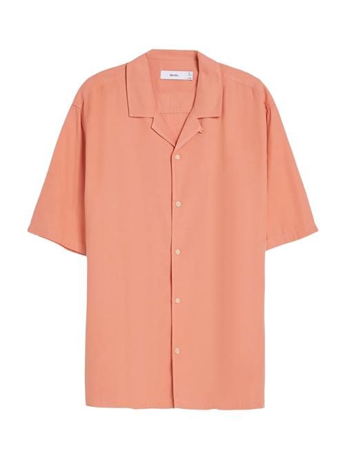 Bershka Skjorte  pastelorange