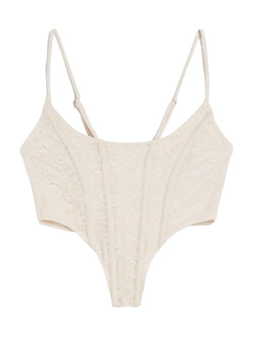 Bershka Overdel  lysebeige