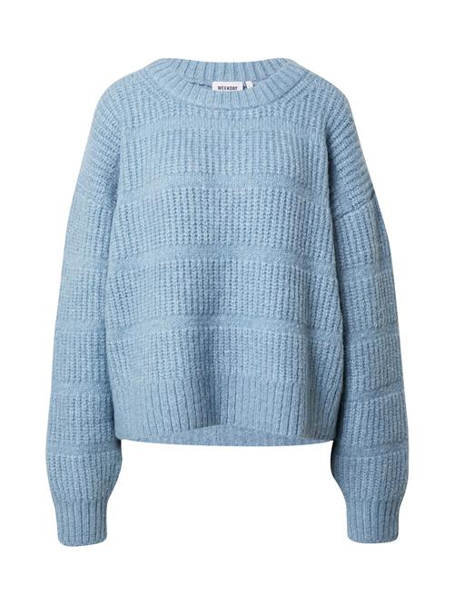 WEEKDAY Pullover 'Last Sweater'  røgblå