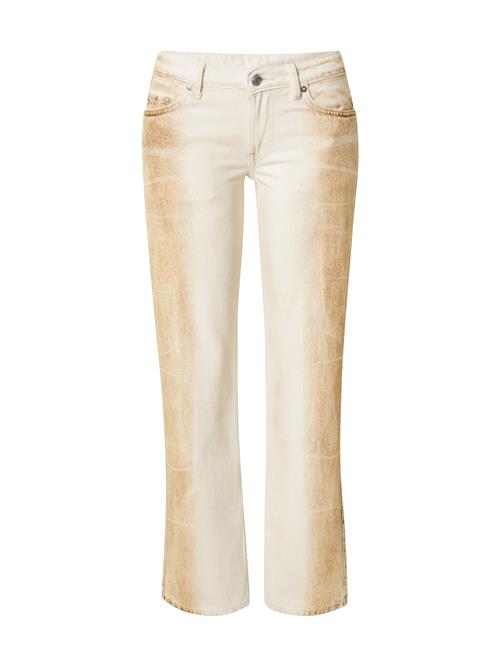 WEEKDAY Jeans 'Arrow'  creme / lysebrun