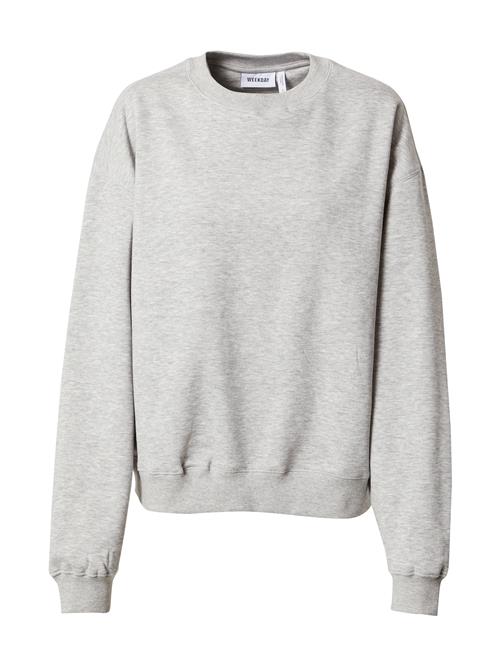 WEEKDAY Sweatshirt 'Essence Standard'  grå