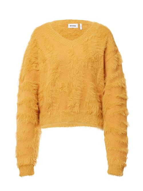 WEEKDAY Pullover 'Cora'  gylden gul