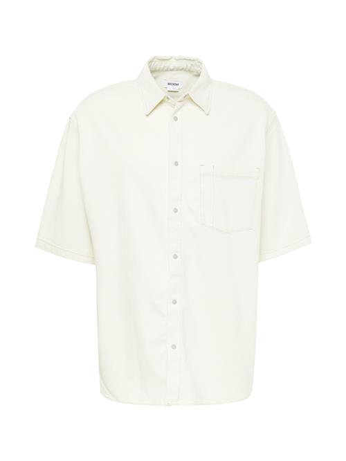 WEEKDAY Skjorte 'Griffith'  white denim