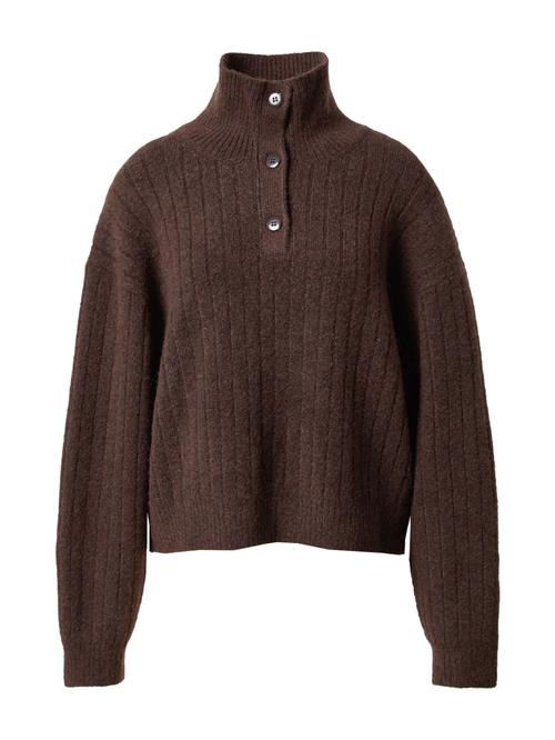 Se WEEKDAY Pullover 'Heidi'  mørkebrun ved About You