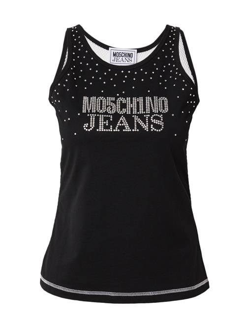 Se Moschino Jeans Overdel  sort / transparent / hvid ved About You