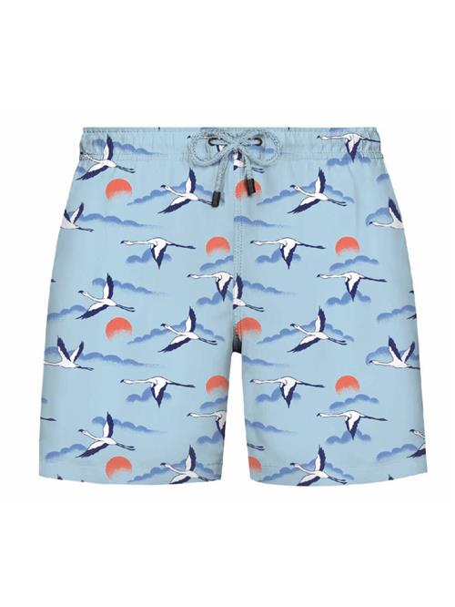 WESTMARK LONDON Badeshorts  blå / navy / orange