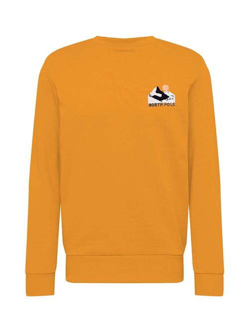 WESTMARK LONDON Sweatshirt 'Destination'  orange / sort / offwhite