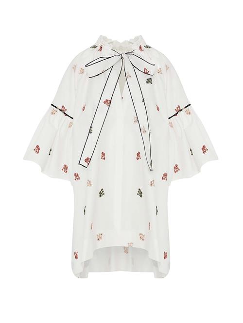 NOCTURNE Bluse 'Daria'  blandingsfarvet / offwhite