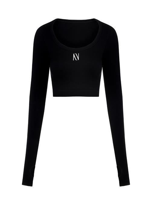 Se NOCTURNE Pullover  sort / hvid ved About You