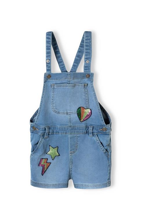 MINOTI Overalls  blå / blue denim / blandingsfarvet