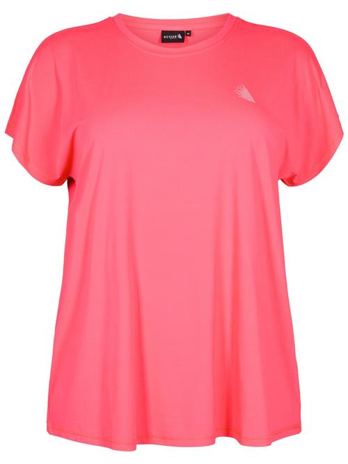 Se Active by Zizzi Shirts 'Abasic'  neonpink ved About You