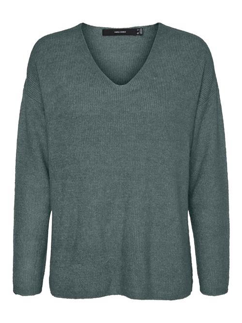 VERO MODA Pullover 'VMLefile'  mørkegrøn