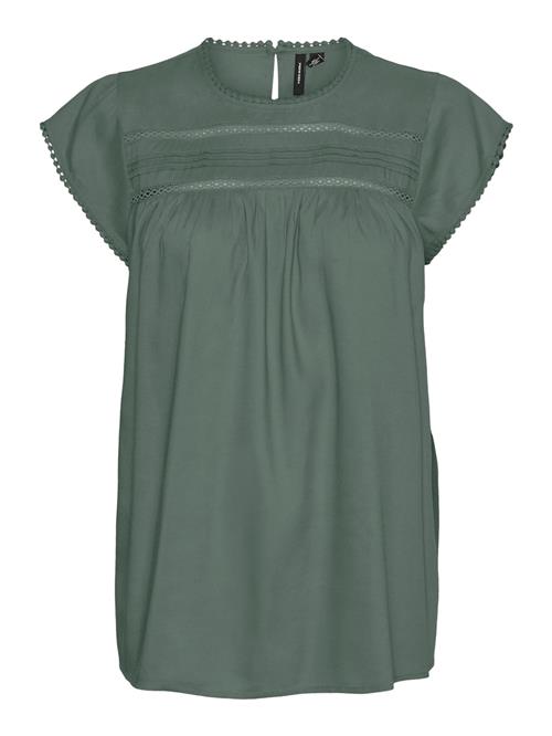 VERO MODA Bluse 'VMDebbie'  grøn