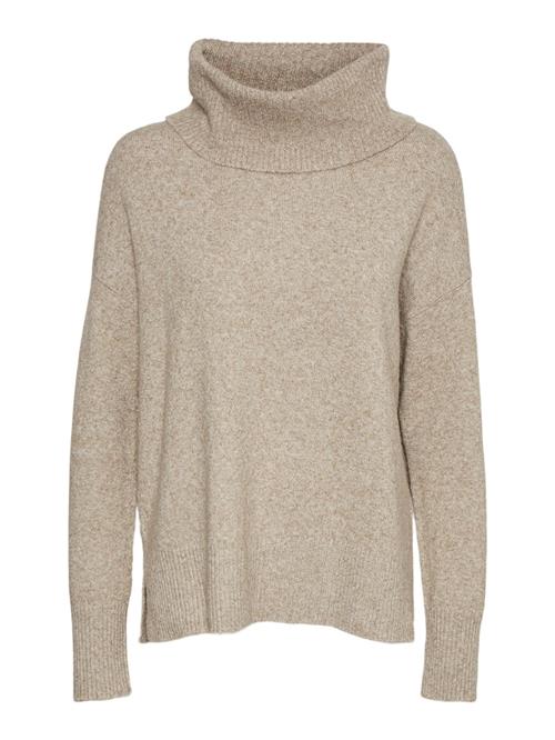 Se VERO MODA Pullover 'Doffy'  brun-meleret ved About You