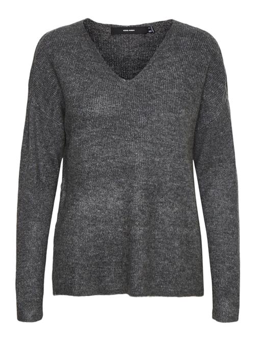 VERO MODA Pullover 'VMLefile'  grå-meleret